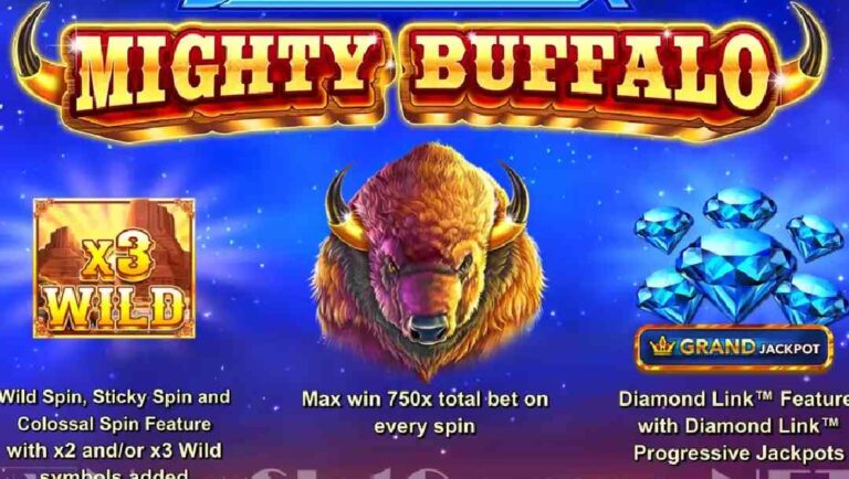 Diamond Cash Mighty Buffalo Slots